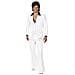Costume Bianco Uomo Tema Disco - Taglia: Xxl - Foto miniatura 3