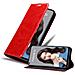 Custodia Compatibile Con Huawei Nova 5i / P20 Lite 2019 In Rosso Mela - Coperchio Protettiva Con Chiusura Magnetica, Funzione Stand E Tasca Per Le Carte - Foto miniatura 1