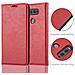 Cadorabo Custodia Compatibile Con Lg V20 In Rosso Mela - Coperchio Protettiva Con Chiusura Magnetica, Funzione Stand E Tasca Per Le Carte - Foto miniatura 3