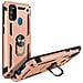 Cover Samsung Galaxy M30s Bi-materia Anello Magnetico Stand Rosa Gold - Foto miniatura 5