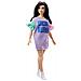 Barbie Fashionista, Bambola Con Mora Vestito Unicorn Believer, Giocattolo Per Bambini 3+ Anni, Fxl60 - Foto miniatura 1