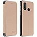 Custodia Huawei P smart 2020 in Similpelle Portacarte Supporto Video rosa gold - Foto miniatura 1