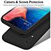 Custodia Compatibile Con Samsung Galaxy A20 / A30 / M10s In Liquid Nero - Coperchio Protettivo In Silicone Tpu Flessibile - Foto miniatura 8