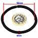 H S 100 Capelli Elastici 4mm Legami Dei Capelli Bobbles Elastici Hairbands Coda Di Cavallo Supporti Nessun Metallo Per Le Donne Ragazze Bambino Uomo Folti Capelli Neri - Foto miniatura 2