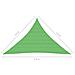 Vela Parasole 160 G / m Verde Chiaro 3,5x3,5x4,9 M In Hdpe - Foto miniatura 6