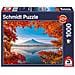 Puzzle Paesaggio Autunnale Al Fuji, 1000 Pezzi - Foto miniatura 1