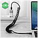 Cavo Usb-c A Usb-c Power Delivery 60w Allungabile 43cm A 1,8m Macdodo Nero - Foto miniatura 10