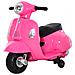 Moto Elettrica Per Bambini Con Licenza Ufficiale Vespa Batteria 6v, Fari E Clacson, Per Bimbi Da 18-36 Mesi, Rosa, 66.5x38x52cm - Foto miniatura 1