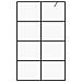 Parete per Doccia Walk-in Vetro Trasparente ESG 90x195 cm Nera - Foto miniatura 3