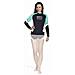 Thermo Guard Donna Long 0,5mm Nero / acquamarina 0 - Foto miniatura 1