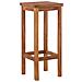 Sgabelli Da Bar 6 Pz In Legno Massello Di Acacia - Foto miniatura 3