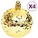 Set Addobbi Di Natale 70 Pz Oro E Rosso - Foto miniatura 6