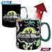 Rick & Morty - Tazza Cambia Colore Con Calore - 460 Ml - Astronave - Heat Change Mug - Foto miniatura 1