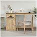 Scrivania Cassetto Rovere Sonoma 115x50x75 Cm Legno Multistrato - Foto miniatura 1