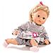 Gatz Cozy Aquini - Baby Bambola Da Bagno In Morbido Tessuto Da 33 Cm, Con Capelli Biondi E Occhi Azzurri Che Dormono - Foto miniatura 1