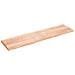 Ripiano Muro Marrone 200x50x (2-4) cm Massello Rovere Trattato - Foto miniatura 1