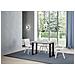 Tavolo Apribile 120/200x45/90 Cm Tecno Double Telaio Antracite - Bianco Frassino - Foto miniatura 2