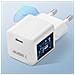 Caricabatterie Usb-c Supergan Da 30w Certificato Origine France, Bianco - Foto miniatura 5