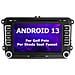 Autoradio 2 Din Per Vw Volkswagen Golf 5 6 Polo Passat Skoda Seat Tiguan, (2g+32gb) 7 Pollici Android 13 Car Radio Carplay Android Auto Gps Comandi Al Volante Bt Wifi Cd Dvd Sd Usb Rds - Foto miniatura 1