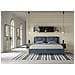 Letto Contenitore Imbottito 180x190 Microfibra Blu Appia - Foto miniatura 2