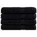 Asciugamani per Sauna SOLUND 4 pz Neri 80x200 cm 600 g /m² - Foto miniatura 1