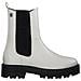 White Casual Closed Booties Stivaletti Sintetico E Tessile Scarpe Donna Bianco Eu 38, 5-25411-39 109 - Foto miniatura 1