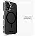 Transparent Case custodia per cellulare 17 cm (6.7") Cover Nero, Trasparente - Foto miniatura 2
