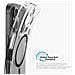 Transparent Case custodia per cellulare 17 cm (6.7") Cover Nero, Trasparente - Foto miniatura 5