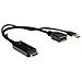 Cavo e Adattatore Video HDMI a DisplayPort 0,3 m - Foto miniatura 1