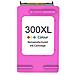 Cartuccia A Colori Hp 300xl Inchiostro Rigenerata - Sostituzione Cc644ee/cc643eee - Foto miniatura 1