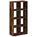 Libreria Divisorio Rovere Fumo 69,5x29x137,5cm in Truciolato - Foto miniatura 1