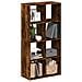 Libreria Divisorio Rovere Fumo 69,5x29x137,5cm in Truciolato - Foto miniatura 2