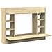 Scrivania A Parete Rovere Sonoma 105x48x75 Cm Legno Multistrato - Foto miniatura 1
