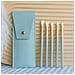 Set Essenziale Di 5 Pennelli Da Trucco Con Pochette Da Viaggio Blue - Foto miniatura 6