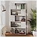 Lusso Casadino -  Libreria/divisorio Grigio Cemento 80x24x155 Cm In Truciolato - Foto miniatura 5