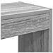 Mobile per libri/divisorio per stanze in rovere nero 100x30x198 cm in legno ingegnerizzato - Foto miniatura 8