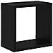 Mensole a Parete Rovere Nero MDF 26 x 15 x 26 cm Mensole a Parete - Foto miniatura 5