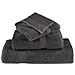 Salviette Premium SOLUND 50 pz Antracite 15x21 cm 600gsm - Foto miniatura 4