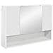 Set di mobili per il bagno 5 pcs Bianco 30 x 35 x 192 cm - Foto miniatura 6