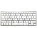 Tastiera Bluetooth Sottile: Tastiera Wireless Portatile Compatibile Con Tablet E Smartphone Silver - Foto miniatura 1