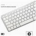 Tastiera Bluetooth Sottile: Tastiera Wireless Portatile Compatibile Con Tablet E Smartphone Silver - Foto miniatura 6