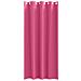 Tende con tende 2 pcs Rosa Vivo 260x140cm Poliestere - Foto miniatura 4