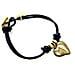 Bracciale Mylove In Pelle Marrone E Oro - Foto miniatura 3