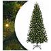 Albero di Natale artificiale con 300 LED Verde 210 cm PE e PVC - Foto miniatura 1