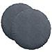 Cuscini per Seduta 2 pcs Grigio scuro Ø 40 x 13 cm Velluto - Foto miniatura 1