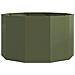 Fioriera Verde oliva 90 x 90 x 50 cm Acciaio - Foto miniatura 5