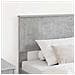 Testiera con testiera Grigio cemento 90 cm Legno multistrato - Foto miniatura 3
