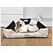 55x45 cm KINGDOG Cuccia per cani impermeabile personalizzabile Beige - Foto miniatura 5