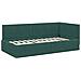 Struttura Letto Angolare con Materasso 2 pcs Verde Velluto - Foto miniatura 6
