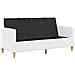 Divano con Storage Bianco 172 x 78 x 87 cm Poliestere - Foto miniatura 5